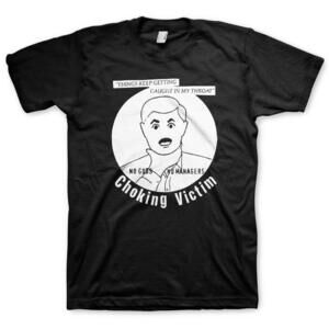 Choking Victim Caught In My Throat Graphic Tee Punk Rock Band Fan Gift Shirt 24